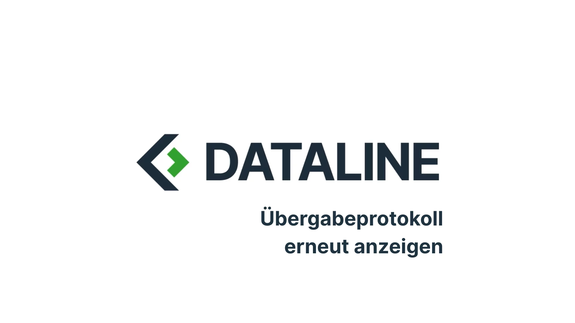 Thumbnail des YouTube Videos Übernahmeprotokol anzeigen